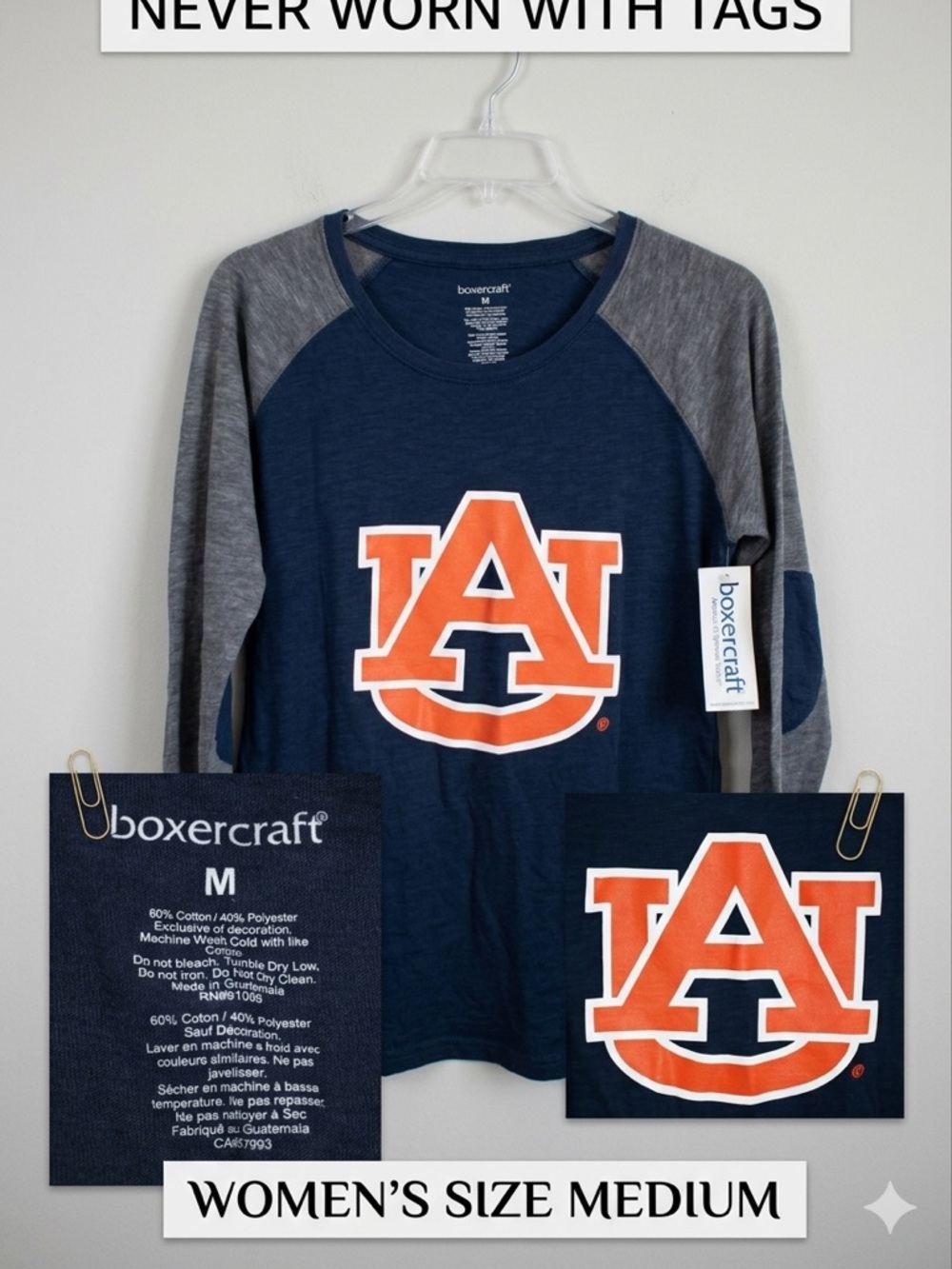 #48 New! 💓⭐️University of Auburn⭐️ 
Brand new! 
UA Auburn College sweatshirt